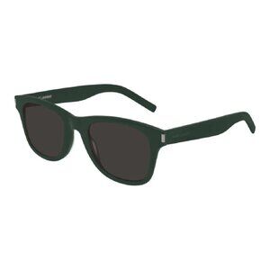 NEW SAINT LAURENT SUNGLASSES GREEN UNISEX EYEWEAR